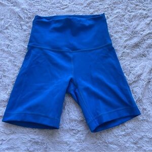 Lululemon Blue Biker Shorts - Size 2